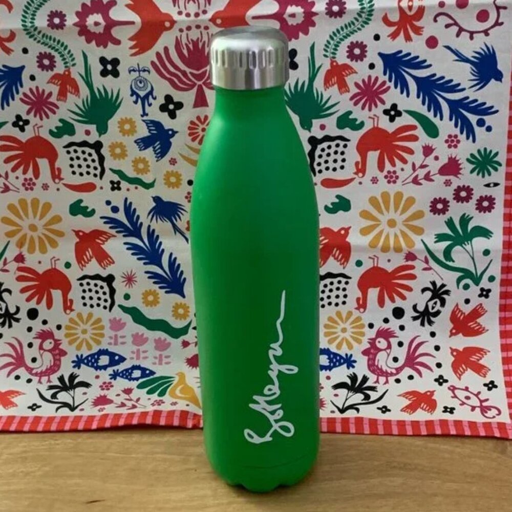 EXTREMELY RARE Bottega Veneta Green Hydroflask Bottle 12” Unused NOT IN STORES!